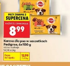 Karma dla psa w saszetkach Pedigree