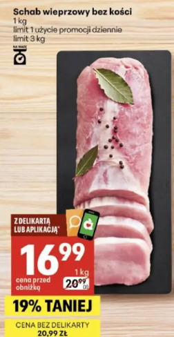 Schab wieprzowy bez kości