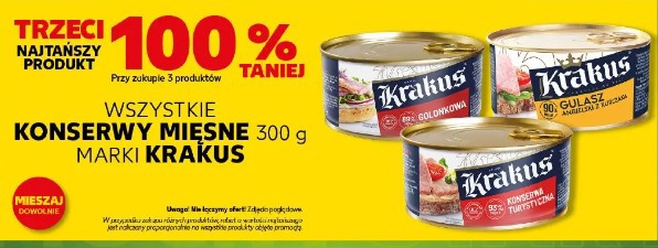 Wszystkie konserwy mięsne marki Krakus