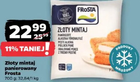 Złoty mintaj panierowany Frosta
