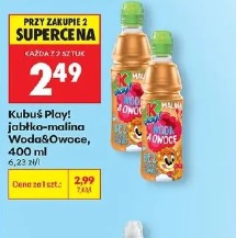 Kubuś Play! jabłko-malina Woda&owoce