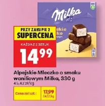 Alpejskie Mleczko o smaku waniliowym Milka