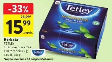 Herbata TETLEY Intensive Black Tea