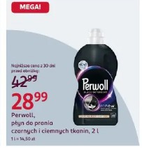 Perwoll, płyn do prania czarnych i ciemnych tkanin, 2 l