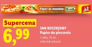 Jan Niezbędny Papier do pieczenia