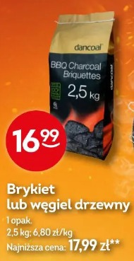 Brykiet lub węgiel drzewny