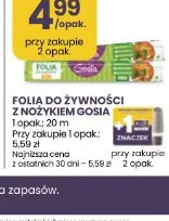 Folia do żywności z nożykiem Gosia