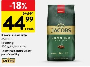 Kawa ziarnista JACOBS KRÖNUNG
