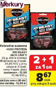 Wołowina suszona High Protein Mr Beast Jack Link's