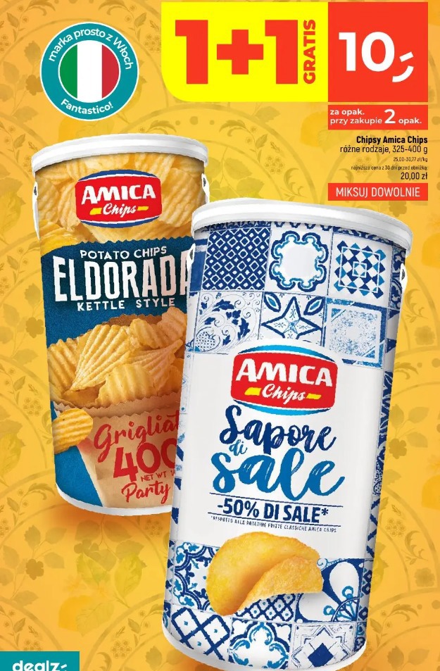 Amica Chips Sapore di sale