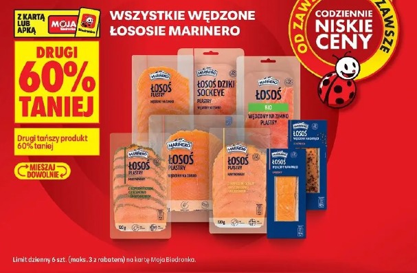 Wszystkie wędzone łososie Marinero