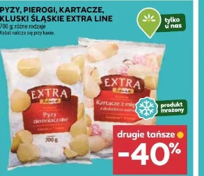 Pyzy, pierogi, kartacze, kluski śląskie Extra Line