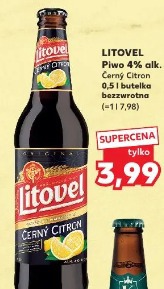 Litovel piwo 4% alk. Czerny Citron