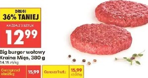 Big burger wołowy Kraina Mięs