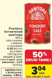 Pomidory konserwowe Dawtona