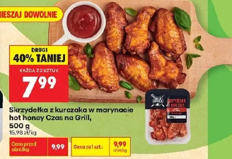 Skrzydełka z kurczaka w marynacie hot honey Czas na Grill