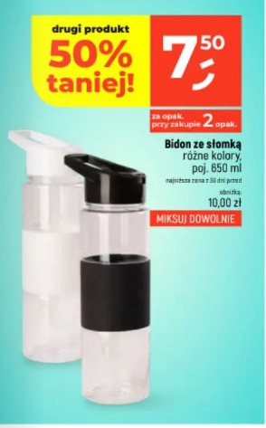 Bidon ze słomką