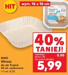 Ravi Wkłady do air fryera