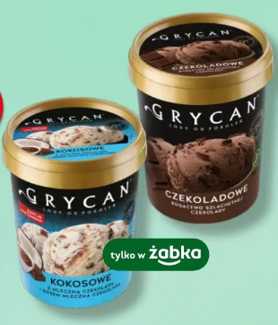 Lody Grycan różne rodzaje