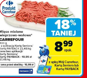 Mięso mielone wieprzowo-wołowe Carrefour