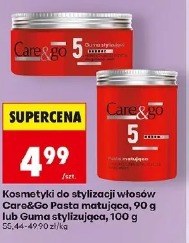 Kosmetyki do stylizacji włosów Care&Go Pasta matująca lub Gumo stylizująca