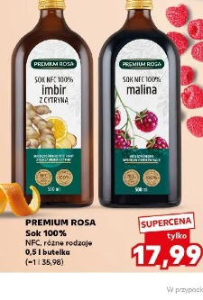 Premium Rosa Sok 100% NFC różne rodzaje