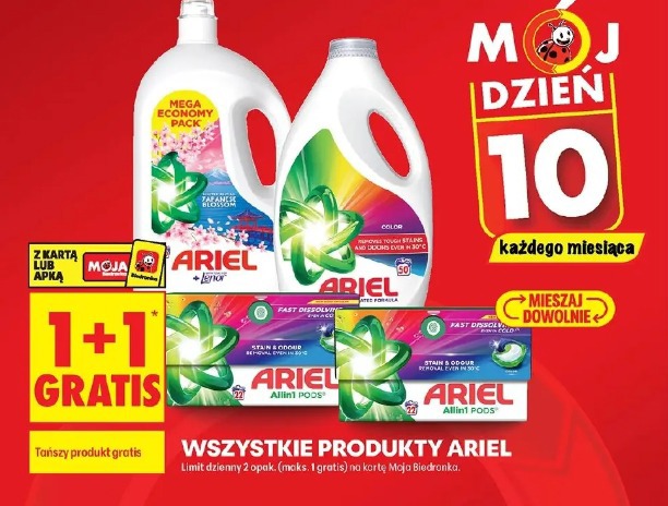 Wszystkie produkty Ariel