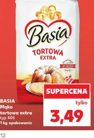 Basia Mąka tortowa extra typ 405