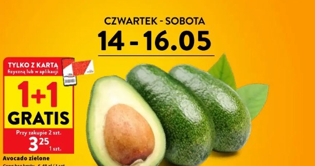 Avocado zielone