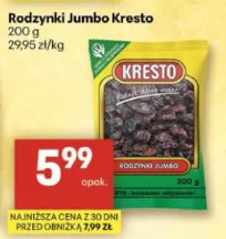 Rodzynki Jumbo Kresto