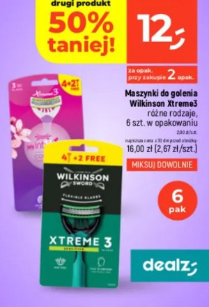 Wilkinson Xtreme3 Maszynki do golenia