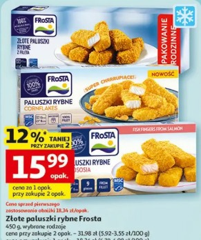 Złote paluszki rybne Frosta