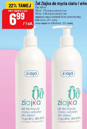 Żel Ziajka do mycia ciała i włosów