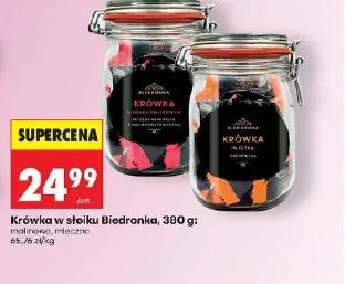 Krówka w słoiku Biedronka