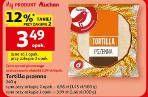 Tortilla pszenna Auchan