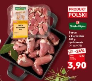 Stoisko Mięsne Serca z kurczaka