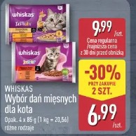 Whiskas Wybór dań mięsnych dla kota
