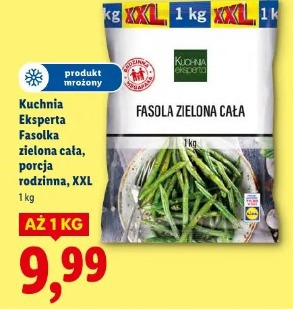 Kuchnia Eksperta Fasolka zielona cała, porcja rodzinna, XXL