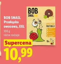 Bob Snail przekąska owocowa, XXL