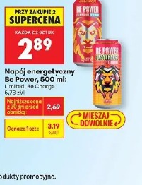 Napój energetyczny Be Power, 500 ml