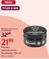 Masveri, matowa pasta do włosów