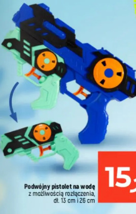 Podwójny pistolet na wodę