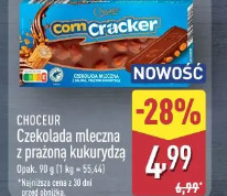 CHOCEUR Czekolada mleczna z prażoną kukurydzą