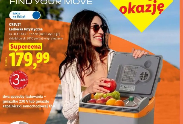 Crivit Lodówka turystyczna