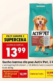 Sucha karma dla psa Activ Pet
