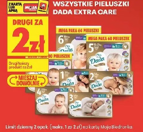 Wszystkie pieluszki Dada Extra Care