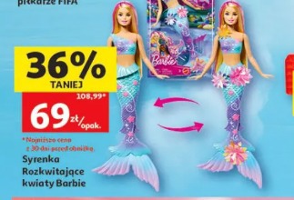 Syrenka Rozkwitające kwiaty Barbie