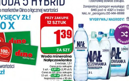 Woda mineralna Nałęczowianka