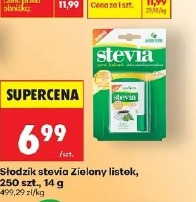 Słodzik stevia Zielony listek