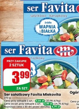 Ser sałatkowy Favita Mlekovita